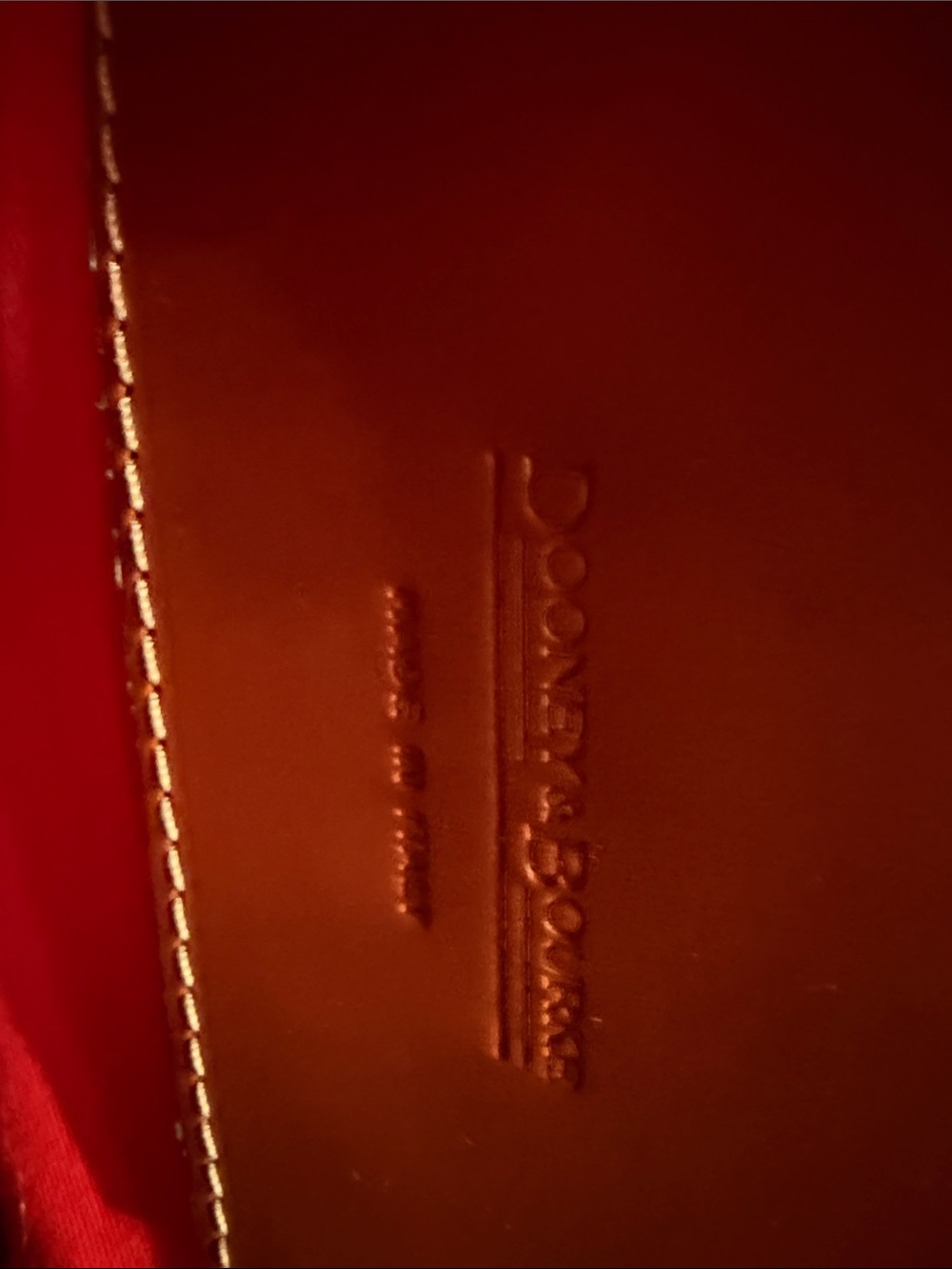 Dooney & Bourke Alto Canilla bag in Saddle brown - Picture 7 of 9